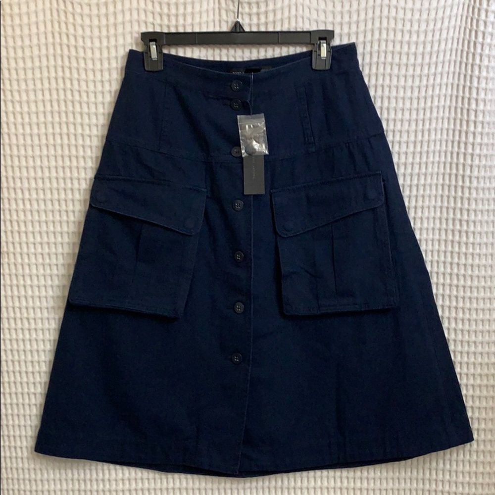 Marc Jacobs Bright Navy skirt w/ pockets New 6/ M
